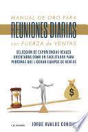 Manual de oro para reuniones diarias con fuerza de ventas