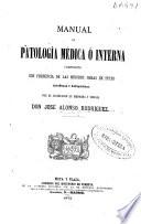 Manual de patología médica o interna