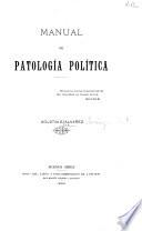 Manual de patología política