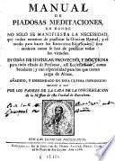 Manual de piadosas meditaciones