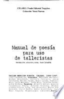 Manual de poesía para uso de talleristas