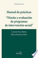 Manual de prácticas Diseño y evaluación de programas de intervención social