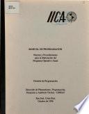 Manual de Programacion