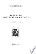 Manual de pronunciación española