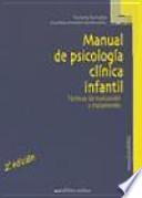 Manual de psicología clínica infantil