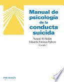 Manual de psicología de la conducta suicida