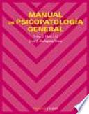 Manual de psicopatología general