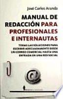 Manual de redacción para profesionales e internautas