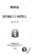 Manual de retórica y poética