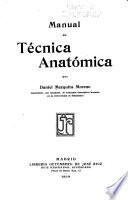 Manual de técnica anatómica
