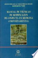 Manual de Técnicas de Modificación de Conducta en Medicina Comportamental