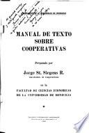 Manual de texto sobre cooperativas
