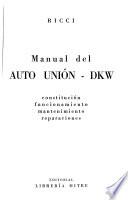Manual del Auto Unión DKW