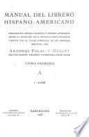 Manual del librero hispano-americano