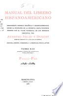 Manual del librero hispano-americano