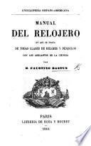 Manual del Relojero, etc