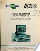 Manual Del Software Evaltec - Version 1.0, Programa de Informatica Para la Evaluacion Economica de la Tecnologia Agropecuaria
