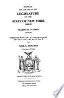 Manual for the Use of the Legislature of the State of New York
