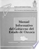 Manual informativo del gobierno del estado de Oaxaca