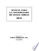 Manual para la conservación de líneas aéreas