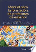 Manual para la formación de profesores de español