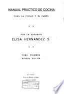 Manual práctico de cocina para la ciudad y el campo