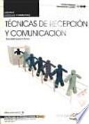 Manual técnicas de recepción y comunicación