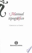Manual tipográfico