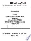 Manuals Combined: 150+ U.S. Army Navy Air Force Marine Corps Generator Engine MEP APU Operator, Repair And Parts Manuals