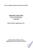 Manuel Halcón en su centenario, 1900-2000