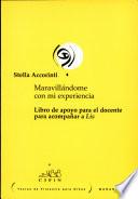 Maravillándome con mi experiencia