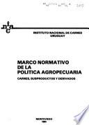 Marco normativo de la política agropecuária