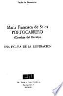 María Francisca de Sales Portocarrero, Condesa de Montijo