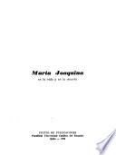 María Joaquina en la vida y en la muerte