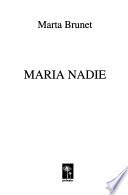 María Nadie