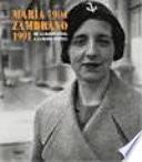 María Zambrano, 1904-1991