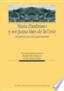 María Zambrano y sor Juana Inés de la Cruz