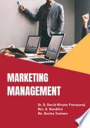 MARKETING MANAGEMENT
