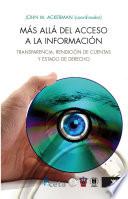 Más allá del acceso a la información