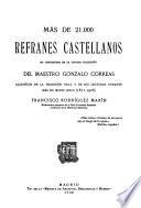 Más de 21,000 refranes castellanos