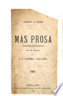 Más prosa