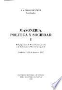 Masonería, política y sociedad