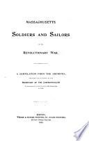 Massachusetts Soldiers and Sailors of the Revoluntionary War
