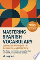Mastering Spanish Vocabulary