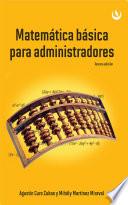 Matemática básica para administradores