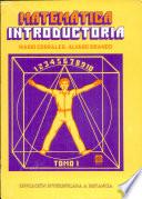 MATEMÁTICA INTRODUCTORIA Tomo I
