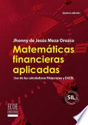 Matemáticas financieras aplicadas - 5ta edición