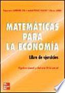 Matemáticas para la economía
