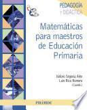 Matemáticas para maestros de Educación Primaria