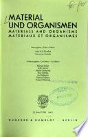 Material und Organismen